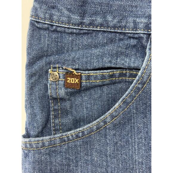 Wrangler 20X Men's Style 23 Relaxed Straight Western Jeans - Size 39x28 - Picture 4 of 9